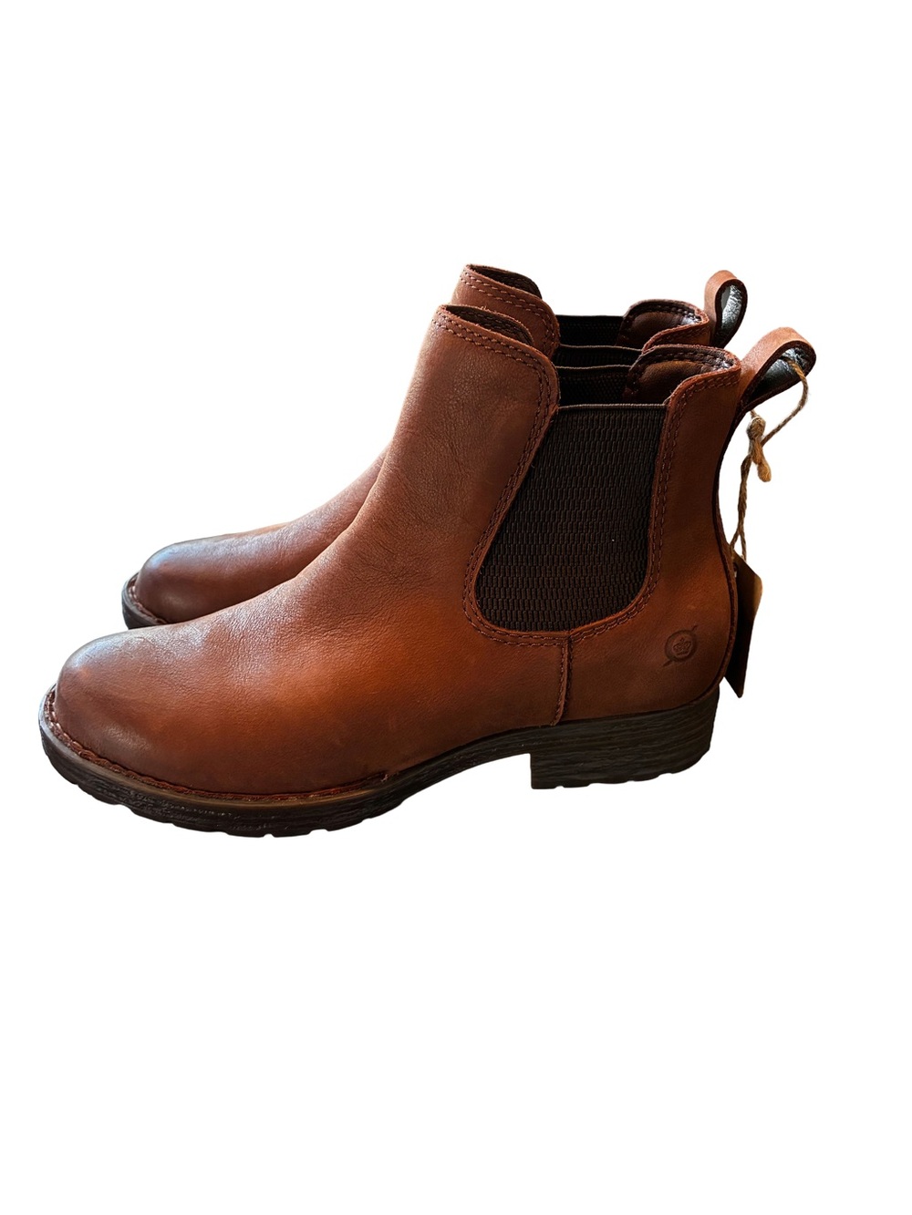 Børn Cove Waterproof Chelsea Boots Women’s 8M Sorrel Brown Leather NWT